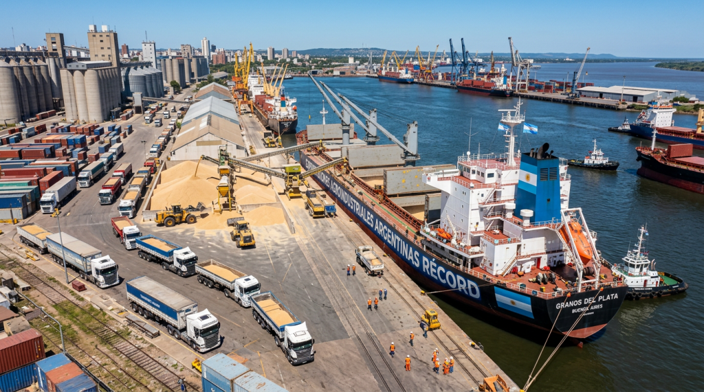 Las exportaciones agroindustriales marcaron un récord y crecieron 13% en los primeros siete meses del&nbsp;año